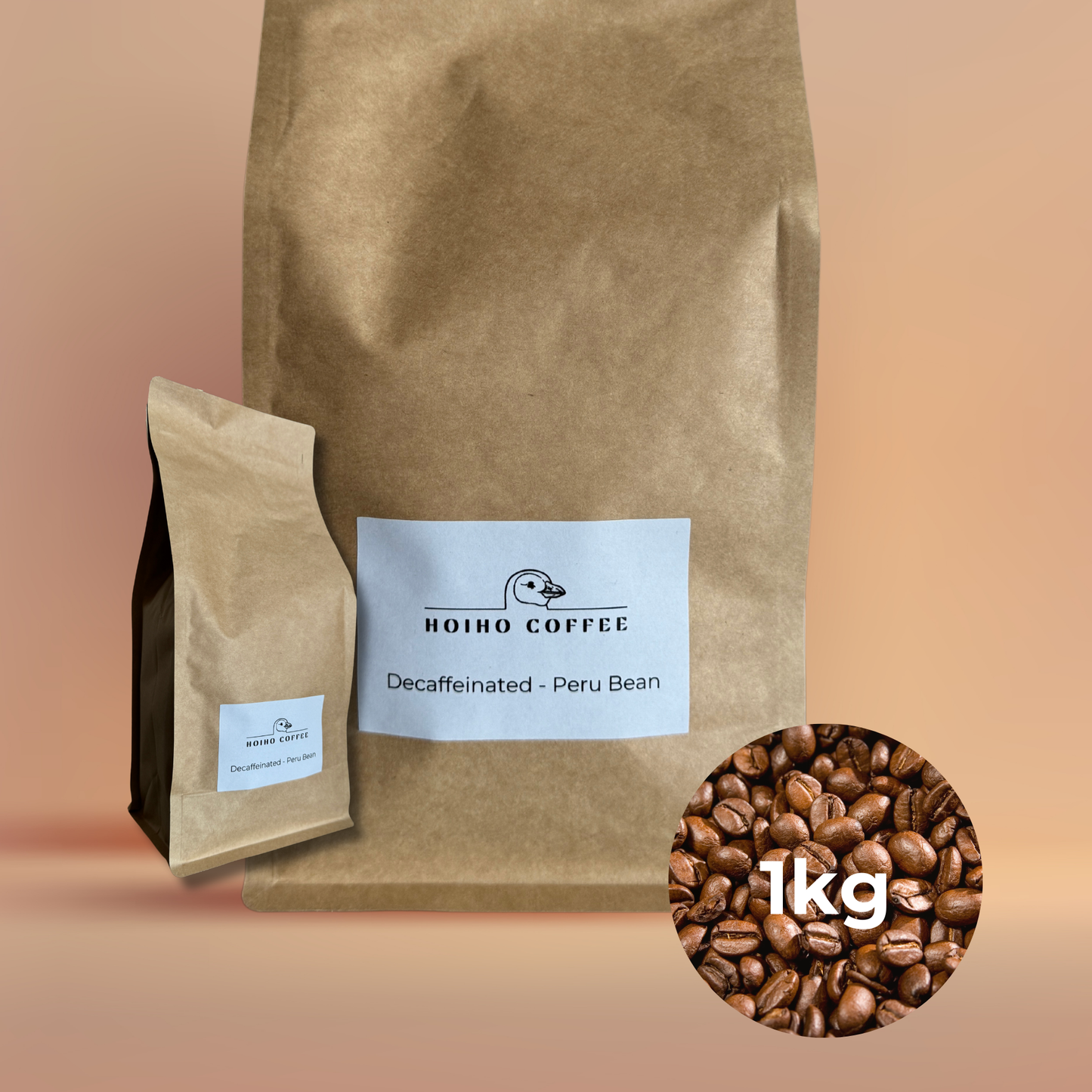 Decaf Coffee Beans 1kg - Peru