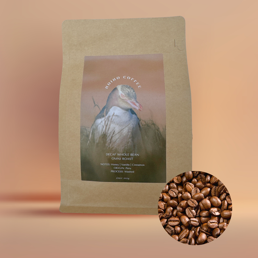 Whole Decaffeinated Coffee Beans 250g